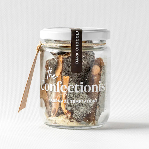 Dark Chocolate & Almond Toffee | 85g Jar