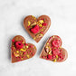 Petite Pistachio and Raspberry Milk Chocolate Heart