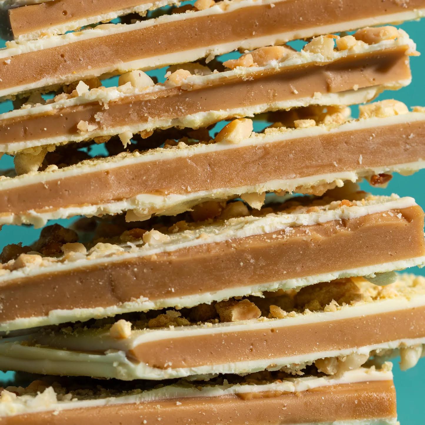 White Chocolate Macadamia & Lemon Toffee | 200g Jar