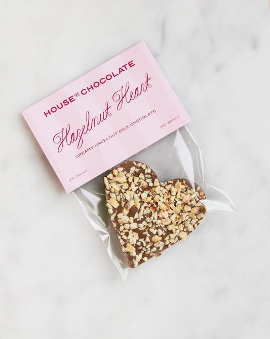 Hazelnut Milk Chocolate Mini Heart