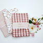 Reusable burp cloth & Baby wash cloth set
