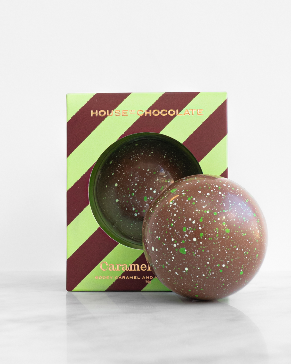 Caramel Milk Chocolate Bauble