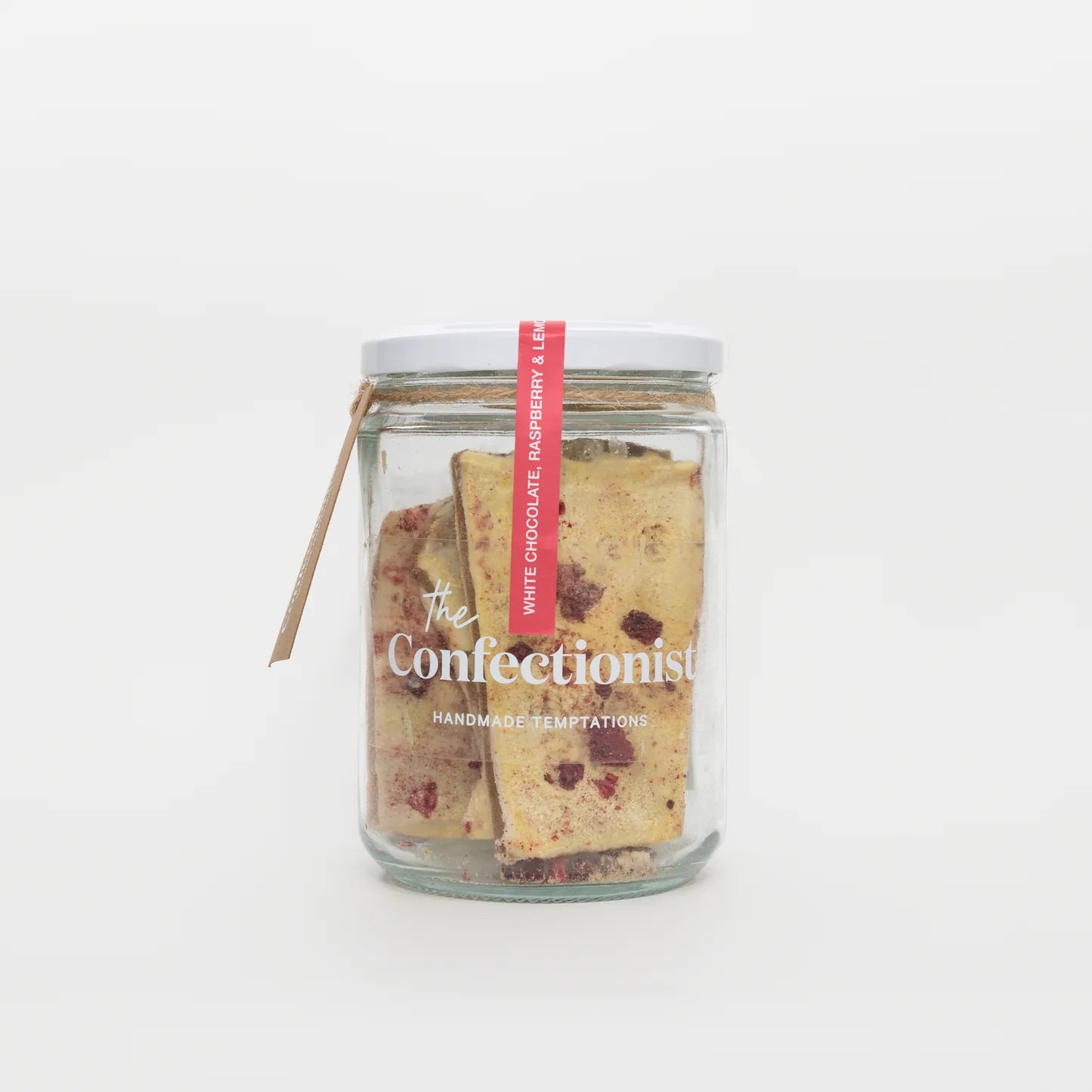 White Chocolate Raspberry & Lemon Toffee | 200g Jar