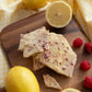 White Chocolate Raspberry & Lemon Toffee | 200g Jar