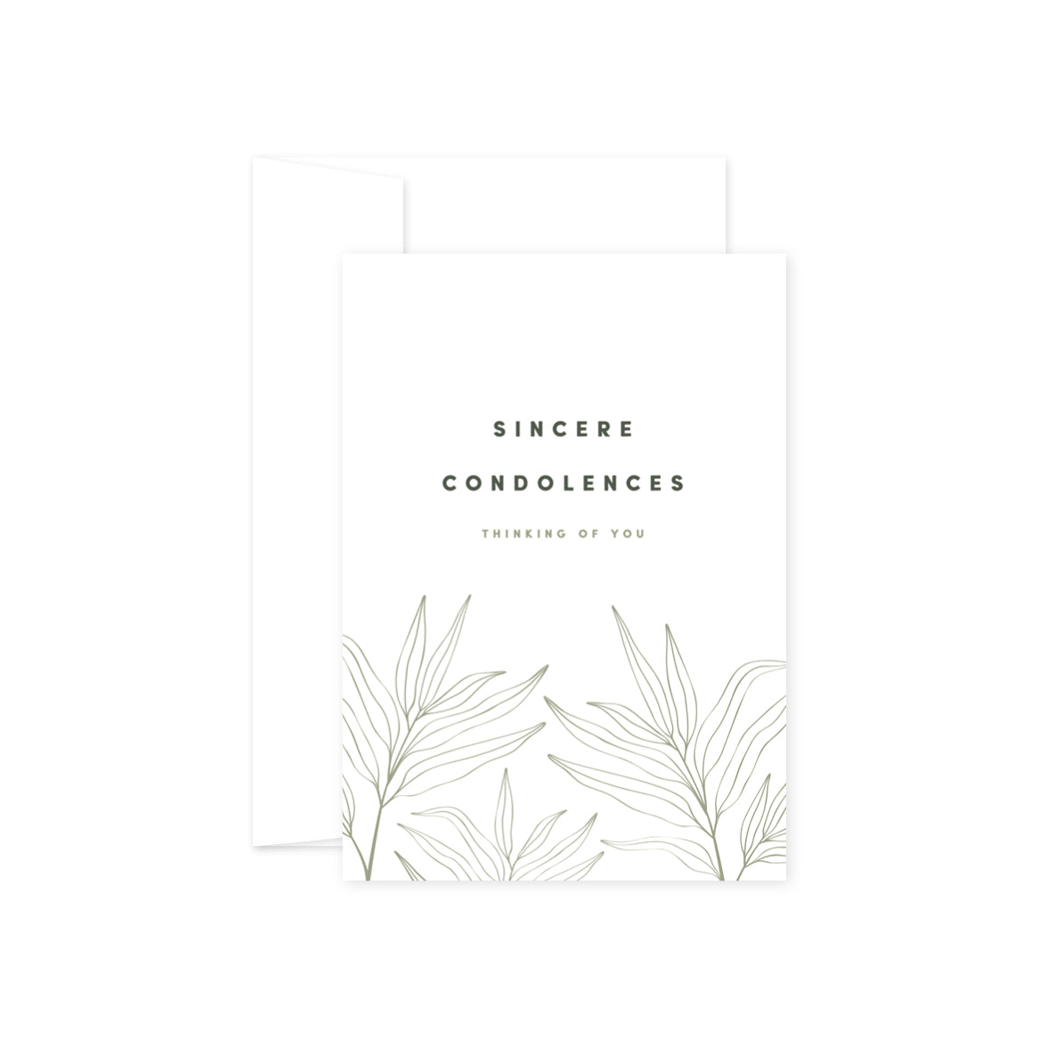 Card - Sincere Condolences