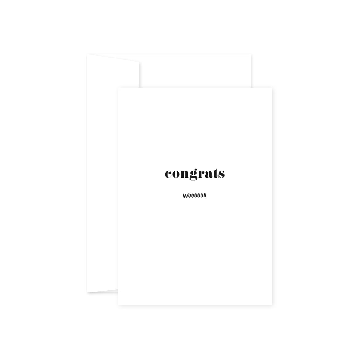 Card - Simple congrats
