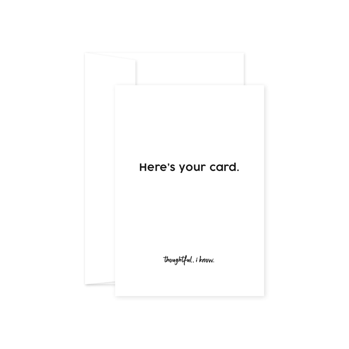Card - Here's your card