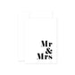 Card - Mr & Mrs