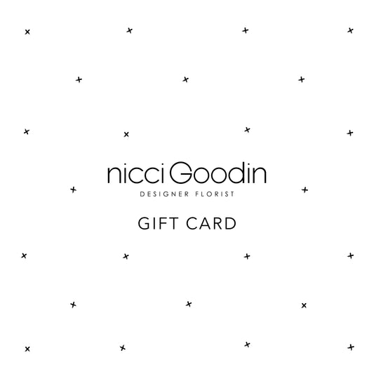Nicci Goodin Designer Florist Gift Card